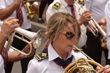 Misa, procesión y desfile de ganado en La Pardilla (Foto Francisco Javier Santana)